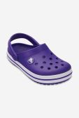 Дитячі шльопанці Crocs CROCBAND 204537 колір фіолетовий