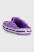 Дитячі шльопанці Crocs 204537 колір фіолетовий Дитячі шльопанці Crocs 204537 колір фіолетовий