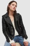 AllSaints - Шкіряна куртка Balfern Biker колір чорний AllSaints - Шкіряна куртка Balfern Biker колір чорний