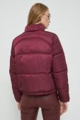 Куртка Noisy May жіноча колір бордовий зимова Куртка Noisy May жіноча колір бордовий зимова