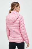 Куртка EA7 Emporio Armani жіноча колір рожевий перехідна (2895581) Куртка EA7 Emporio Armani жіноча колір рожевий перехідна (2895581)