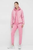 Куртка EA7 Emporio Armani жіноча колір рожевий перехідна (2895586) Куртка EA7 Emporio Armani жіноча колір рожевий перехідна (2895586)