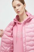 Куртка EA7 Emporio Armani жіноча колір рожевий перехідна (2895586) Куртка EA7 Emporio Armani жіноча колір рожевий перехідна (2895586)