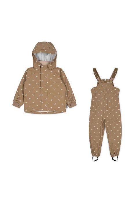 Дитячий комплект That's mine колір коричневий Дитячий комплект That's mine колір коричневий