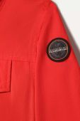Дитячий дощовик Napapijri колір червоний Дитячий дощовик Napapijri колір червоний