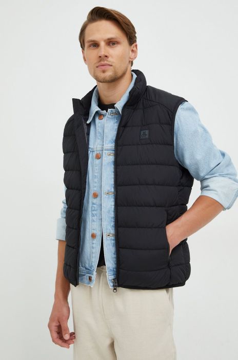 Безрукавка Marc O'Polo чоловічий колір чорний перехідний Безрукавка Marc O'Polo чоловічий колір чорний перехідний