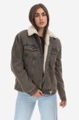Джинсова куртка Guess чоловіча колір коричневий перехідна Kurtka GUESS USA Gusa Tinted Sherpa Jacket M2BN01D4S10 F9JA M2BN01.D4S10-F9JA Джинсова куртка Guess чоловіча колір коричневий перехідна Kurtka GUESS USA Gusa Tinted Sherpa Jacket M2BN01D4S10 F9JA M2BN01.D4S10-F9JA