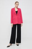 Піджак Vero Moda колір рожевий однобортний однотонна (2781590)