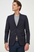 Вовняний піджак Karl Lagerfeld колір синій (3465469) Вовняний піджак Karl Lagerfeld колір синій (3465469)