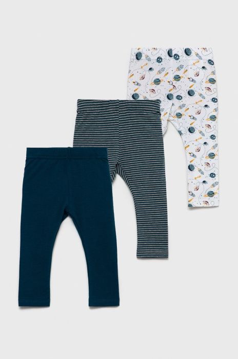 Дитячі легінси Name it візерунок колір блакитний Дитячі легінси Name it візерунок колір блакитний