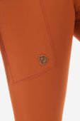 Легінси Fjallraven Abisko Tights жіночі колір помаранчевий однотонні F84773.243-243 Легінси Fjallraven Abisko Tights жіночі колір помаранчевий однотонні F84773.243-243