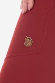 Легінси Fjallraven Abisko жіночі колір бордовий однотонні F84773.346-346 Легінси Fjallraven Abisko жіночі колір бордовий однотонні F84773.346-346