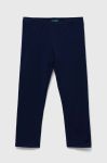 Дитячі легінси United Colors of Benetton колір синій однотонні (3232871) Дитячі легінси United Colors of Benetton колір синій однотонні (3232871)
