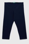 Дитячі легінси United Colors of Benetton колір синій однотонні (3278346) Дитячі легінси United Colors of Benetton колір синій однотонні (3278346)