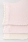 Шкарпетки для немовлят United Colors of Benetton 3-pack колір рожевий (3393272) Шкарпетки для немовлят United Colors of Benetton 3-pack колір рожевий (3393272)
