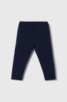 Дитячі легінси United Colors of Benetton колір синій меланж (3393287) Дитячі легінси United Colors of Benetton колір синій меланж (3393287)