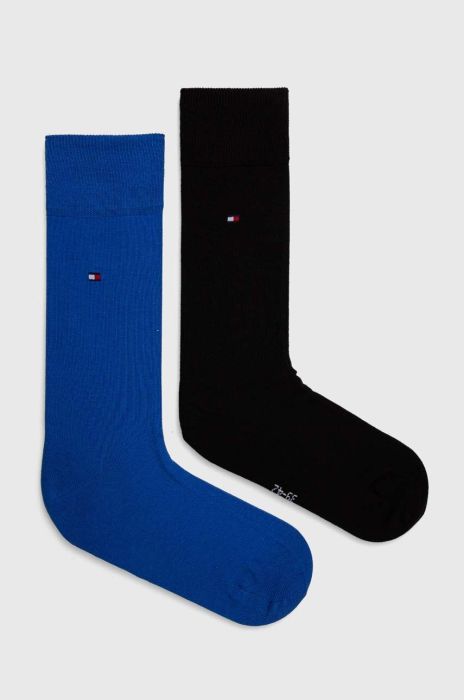 Шкарпетки Tommy Hilfiger 2-pack чоловічі колір блакитний (3511171) Шкарпетки Tommy Hilfiger 2-pack чоловічі колір блакитний (3511171)