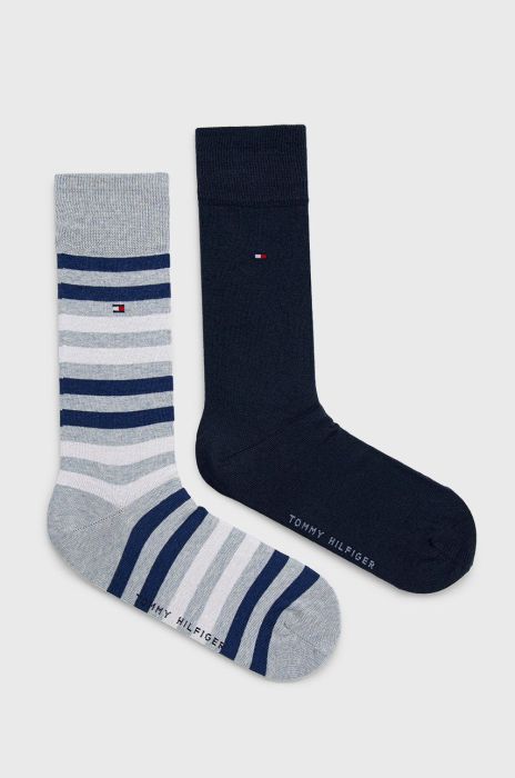 Шкарпетки Tommy Hilfiger (2-pack) чоловічі колір синій (2096712) Шкарпетки Tommy Hilfiger (2-pack) чоловічі колір синій (2096712)