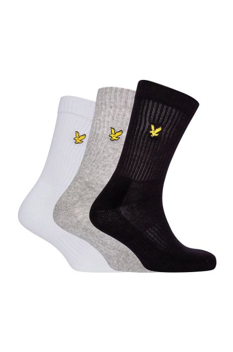 Lyle & Scott - Шкарпетки HAMILTON (3-pack) колір барвистий Lyle & Scott - Шкарпетки HAMILTON (3-pack) колір барвистий
