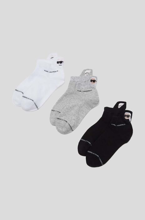 Шкарпетки Karl Lagerfeld 3 шт чоловічі колір барвистий Шкарпетки Karl Lagerfeld 3 шт чоловічі колір барвистий