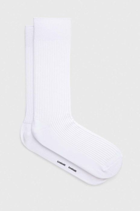 Шкарпетки Samsoe Samsoe чоловічі колір білий Шкарпетки Samsoe Samsoe чоловічі колір білий
