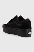 Кеди Vans Old Skool жіночі колір чорний VN0A7Q5MBKA1-BLACK Кеди Vans Old Skool жіночі колір чорний VN0A7Q5MBKA1-BLACK