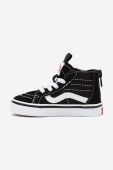 Дитячі кеди Vans VN000XG5 TD SK8-Hi Zip колір чорний