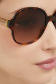 Сонцезахисні окуляри Tommy Hilfiger жіночі колір коричневий