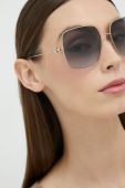 Сонцезахисні окуляри Jimmy Choo жіночі колір золотий (2638250) Сонцезахисні окуляри Jimmy Choo жіночі колір золотий (2638250)