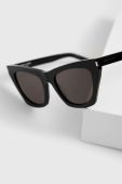 Сонцезахисні окуляри Saint Laurent жіночі колір чорний (2547021)