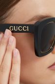 Сонцезахисні окуляри Gucci жіночі колір чорний (2475995) Сонцезахисні окуляри Gucci жіночі колір чорний (2475995)
