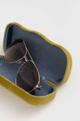 Сонцезахисні окуляри Gucci жіночі колір золотий (2476001)