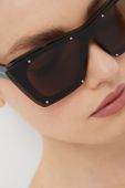 Сонцезахисні окуляри Alexander McQueen жіночі колір коричневий (2477108) Сонцезахисні окуляри Alexander McQueen жіночі колір коричневий (2477108)