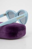 Сонцезахисні окуляри Gucci GG1170S жіночі колір бірюзовий