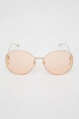 Сонцезахисні окуляри Gucci GG1206SA жіночі колір золотий Сонцезахисні окуляри Gucci GG1206SA жіночі колір золотий
