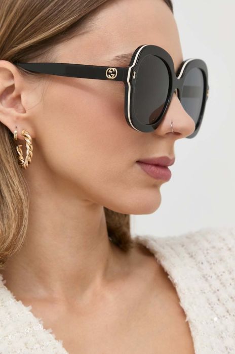 Сонцезахисні окуляри Gucci жіночі колір чорний (2916734) Сонцезахисні окуляри Gucci жіночі колір чорний (2916734)
