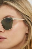 Сонцезахисні окуляри Saint Laurent жіночі колір золотий Сонцезахисні окуляри Saint Laurent жіночі колір золотий