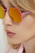 Сонцезахисні окуляри Chiara Ferragni жіночі колір рожевий (3157804)