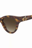 Сонцезахисні окуляри Love Moschino жіночі колір коричневий (3193800) Сонцезахисні окуляри Love Moschino жіночі колір коричневий (3193800)