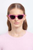 Сонцезахисні окуляри Chiara Ferragni 1020/S жіночі колір рожевий Сонцезахисні окуляри Chiara Ferragni 1020/S жіночі колір рожевий
