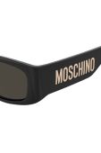 Сонцезахисні окуляри Moschino жіночі колір чорний (3262672)