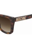 Сонцезахисні окуляри Moschino жіночі колір коричневий (3152558) Сонцезахисні окуляри Moschino жіночі колір коричневий (3152558)