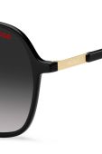 Сонцезахисні окуляри HUGO жіночі колір чорний (3193729) Сонцезахисні окуляри HUGO жіночі колір чорний (3193729)
