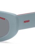Сонцезахисні окуляри HUGO жіночі колір блакитний (3152562) Сонцезахисні окуляри HUGO жіночі колір блакитний (3152562)