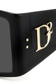 Сонцезахисні окуляри DSQUARED2 жіночі колір чорний (3557295) Сонцезахисні окуляри DSQUARED2 жіночі колір чорний (3557295)