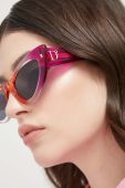 Сонцезахисні окуляри DSQUARED2 жіночі колір рожевий