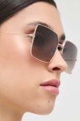 Сонцезахисні окуляри BOSS жіночі колір золотий Сонцезахисні окуляри BOSS жіночі колір золотий
