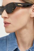 Сонцезахисні окуляри Bottega Veneta BV1219S жіночі колір коричневий Сонцезахисні окуляри Bottega Veneta BV1219S жіночі колір коричневий