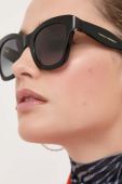 Сонцезахисні окуляри Carolina Herrera жіночі колір чорний (3213688)
