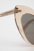 Сонцезахисні окуляри Saint Laurent жіночі колір бежевий (3332450) Сонцезахисні окуляри Saint Laurent жіночі колір бежевий (3332450)